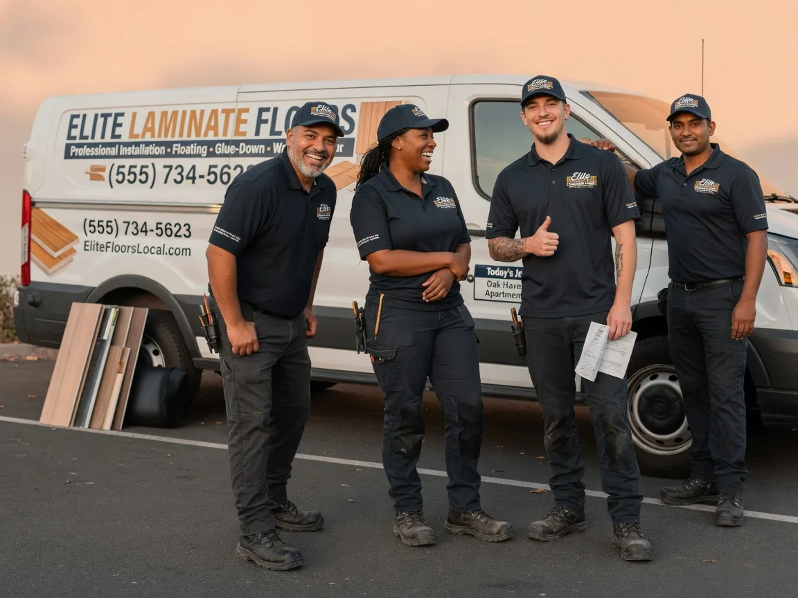 Laminate flooring installation company in Brownsville, OH